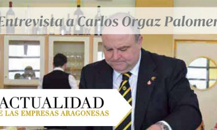 Carlos Orgaz en la Revista Actualidad de las Empresas Aragonesas