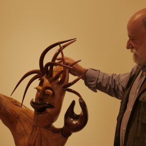 José Antonio Barrios, escultor, amigo e implicado con el mundo hostelero